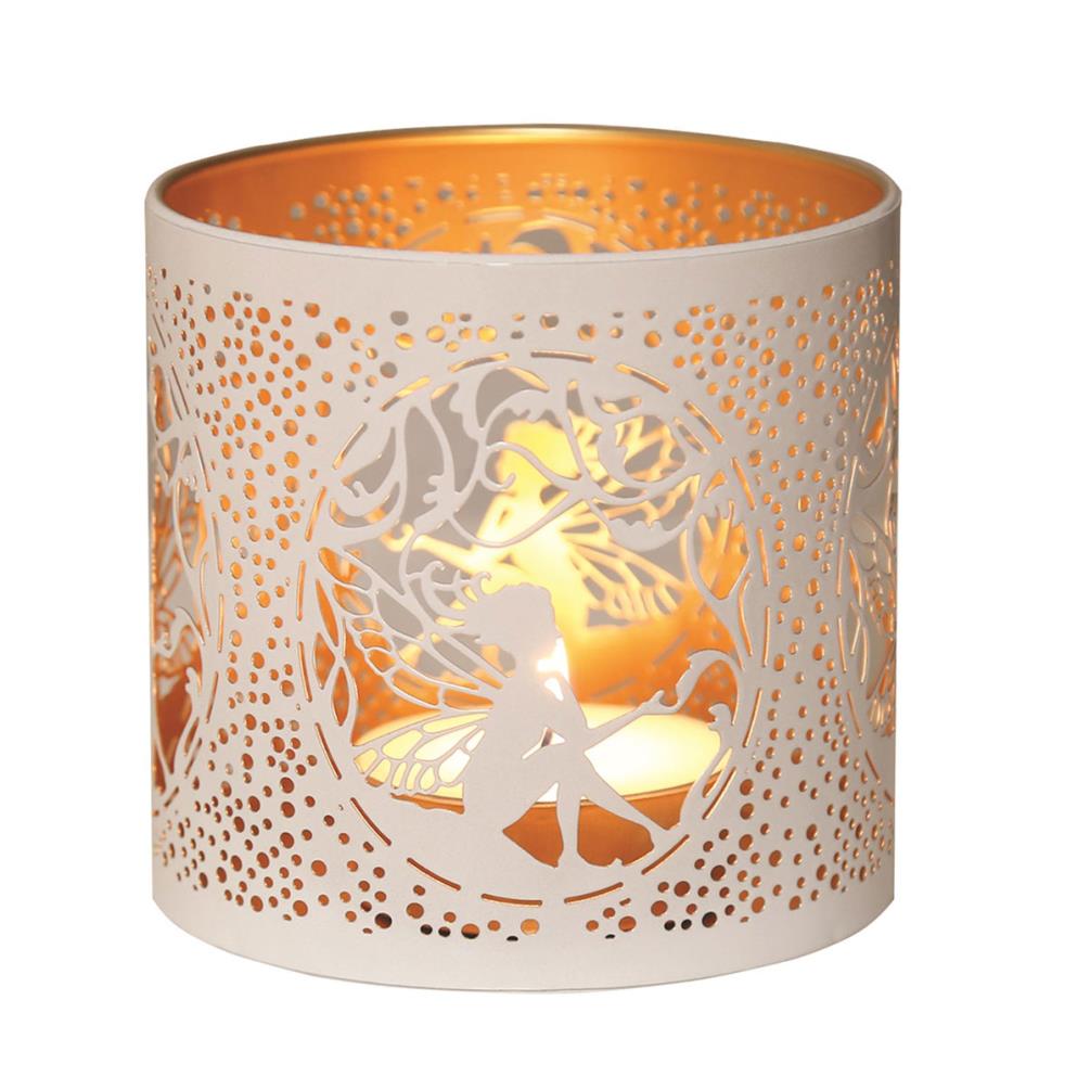 Aroma White & Gold Fairy Jar Sleeve & Wax Melt Warmer Extra Image 2